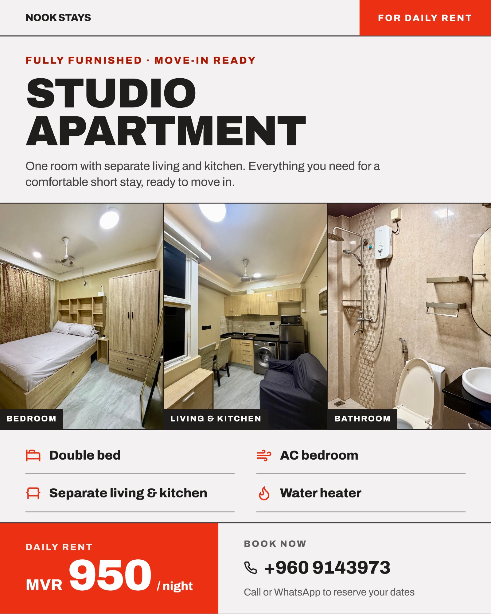 Studio in Malé, photo 1